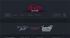 Desktop Screenshot of dukesbarandgrille.com